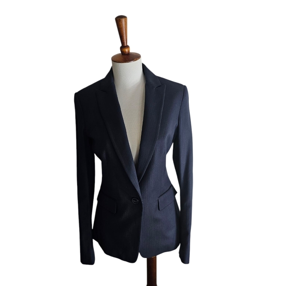 Rag & Bone Wool Black Gray Classic Blazer NWT - Picture 2 of 10